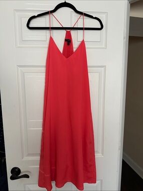 Women's Sleeveless V-Neck Slip Dress